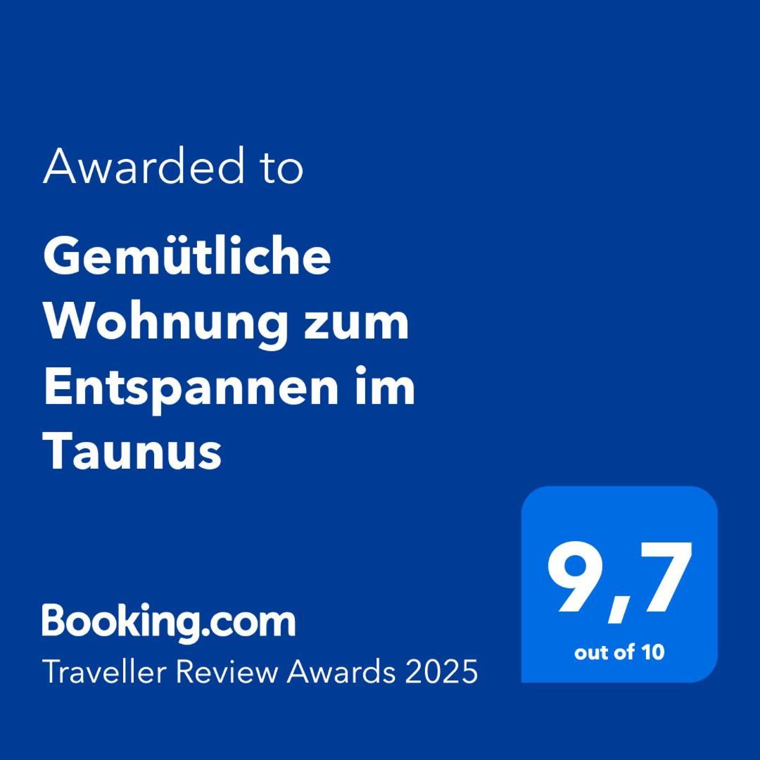 Gemuetliche Wohnung Zum Entspannen Im Taunus Graevenwiesbach Ngoại thất bức ảnh